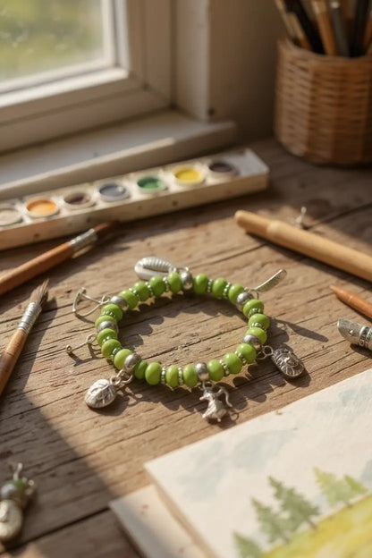 Pulseira de Oxóssi 🏹🌿 Poder Ancestral - SHOP