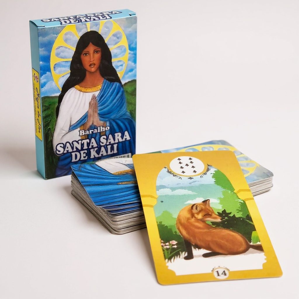 Baralho Cigano Santa Sara de Kali ✨ | Oráculo de 36 Cartas e Proteção