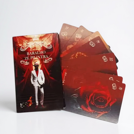 Baralho Zé Pilintra 🎩 | Oráculo Malandro 36 Cartas com Manual Exclusivo